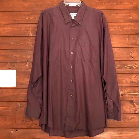 Pronto Uomo Non Iron Men’s Wearhouse Button Up - Picture 1 of 4